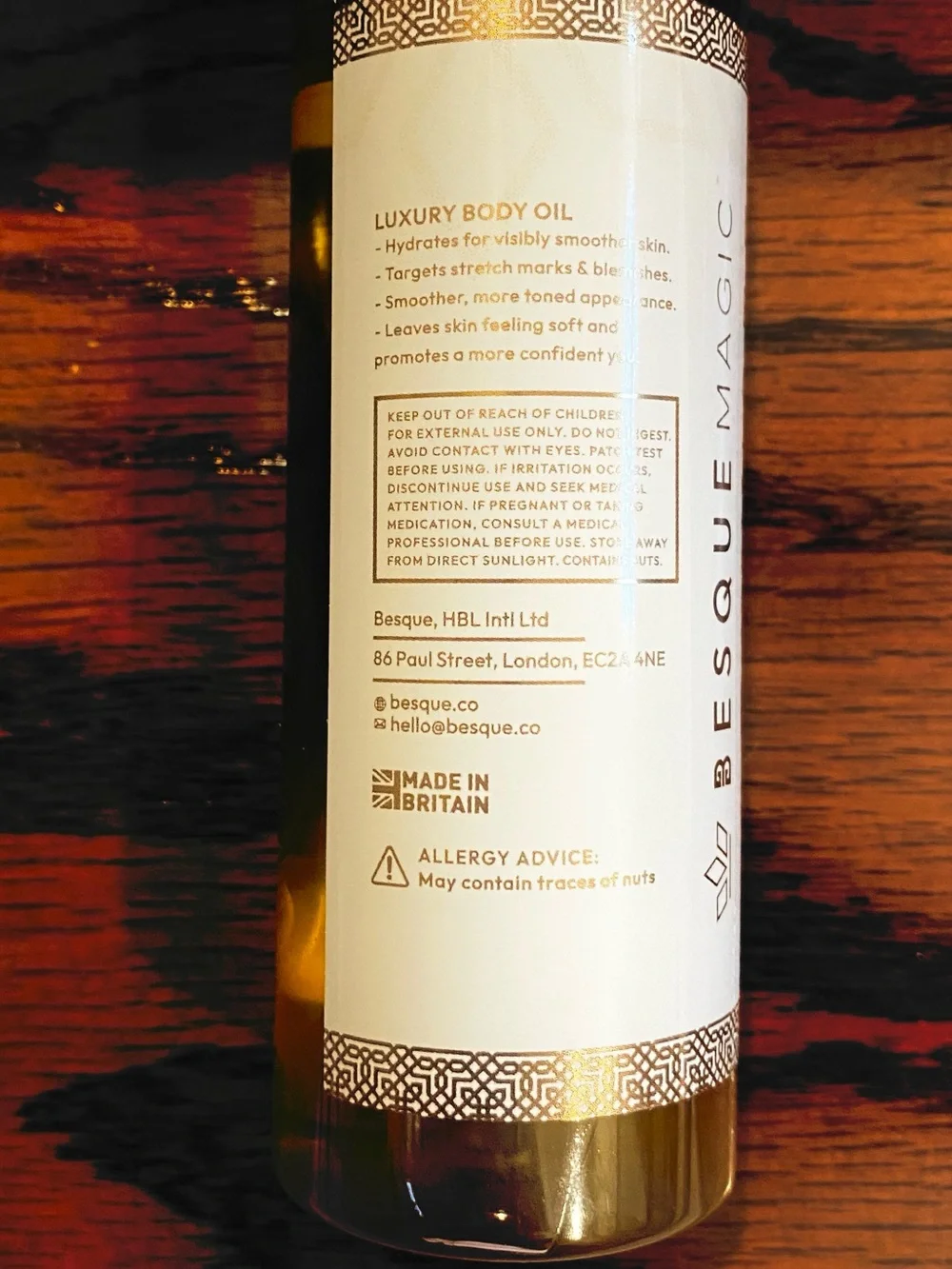 Luxury Body Oil